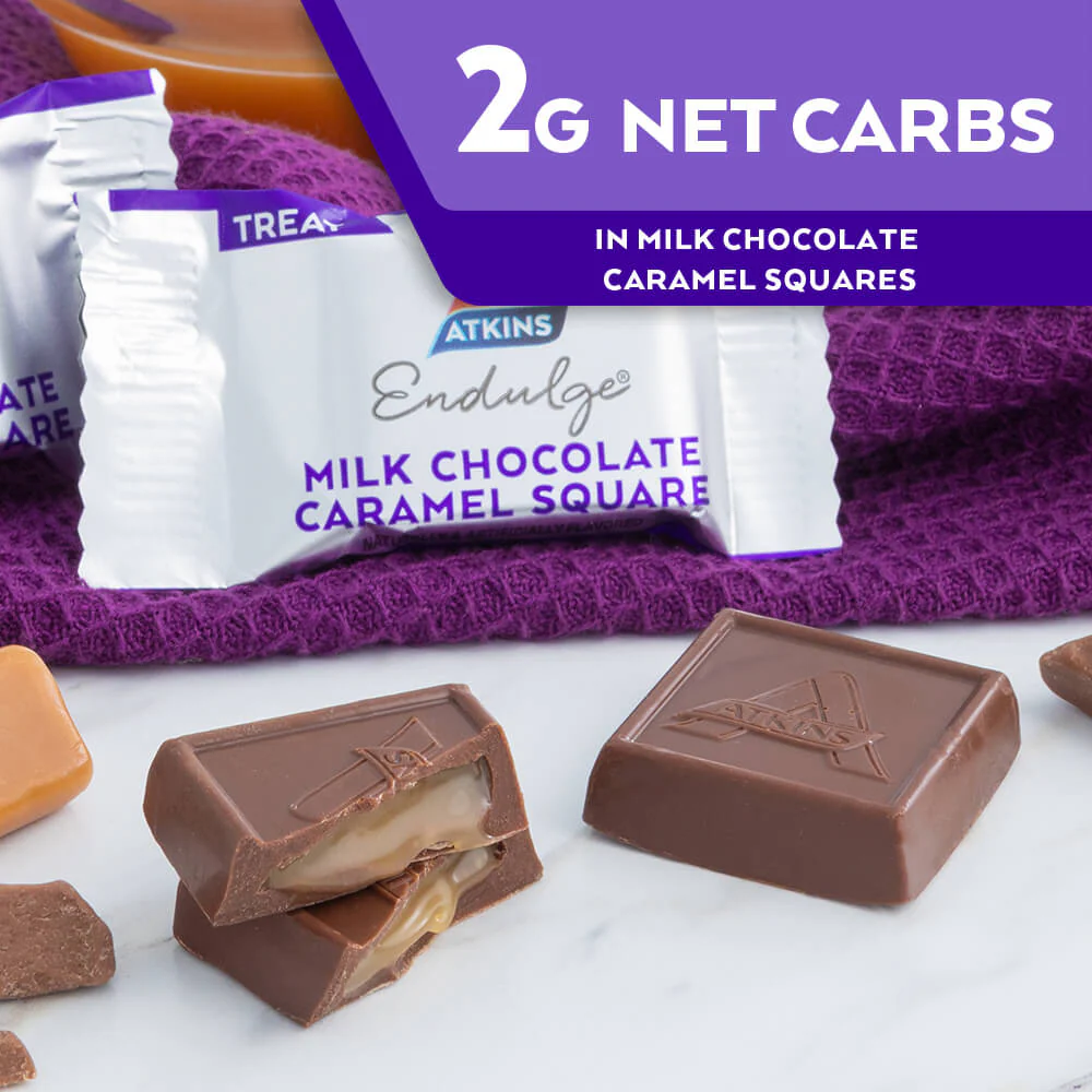 Endulge Milk Chocolate Caramel Squares - Image 3