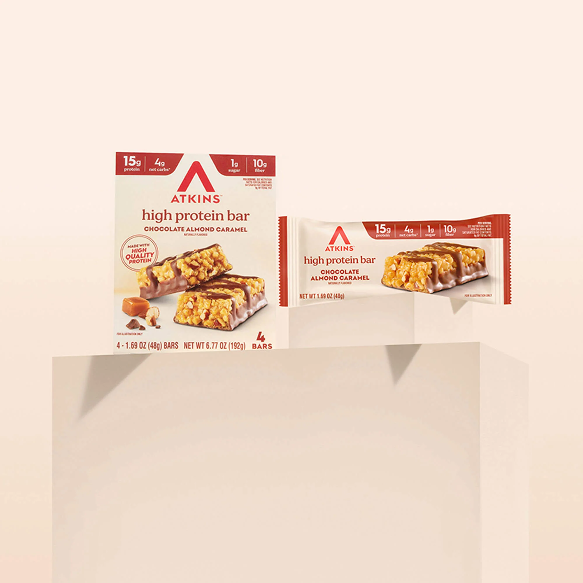 Chocolate Almond Caramel High Protein Bars - Image 5